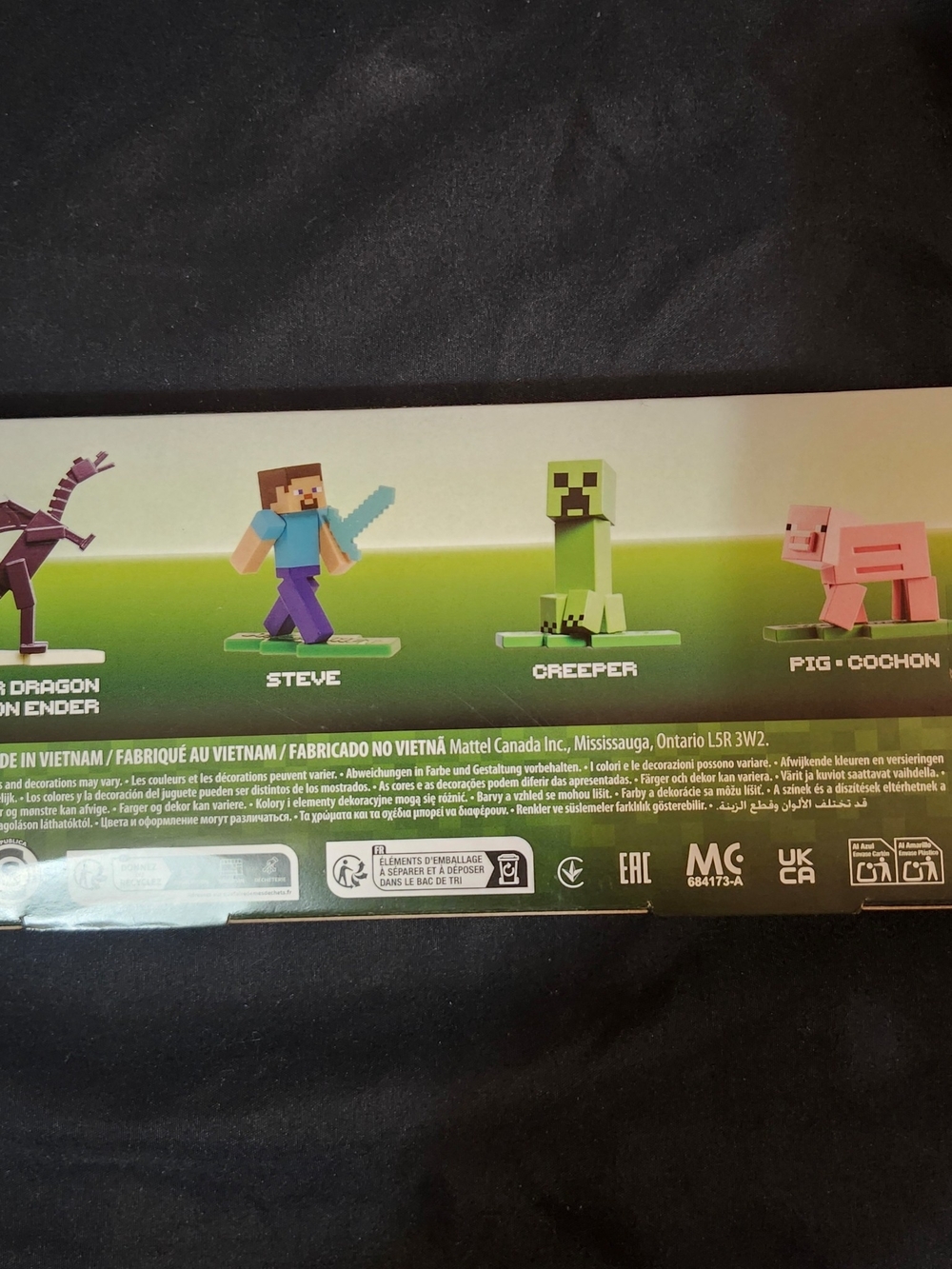 Minecraft Character Figures Set NWT - Picture 2 of 2